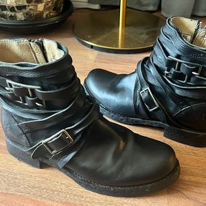 FRYE Leather Ankle Boots - Veronica Strappy -  7W